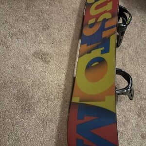 Burton Kids Snowboard - Red, Blue, Yellow